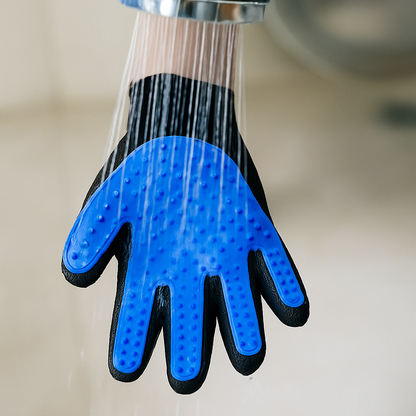 Gant de Toilettage - FurEase™ - Bleu