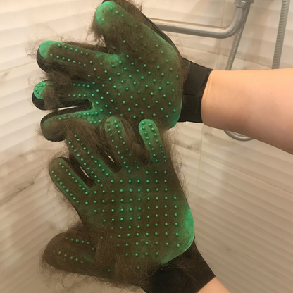 Gant de Toilettage - FurEase™ - Vert
