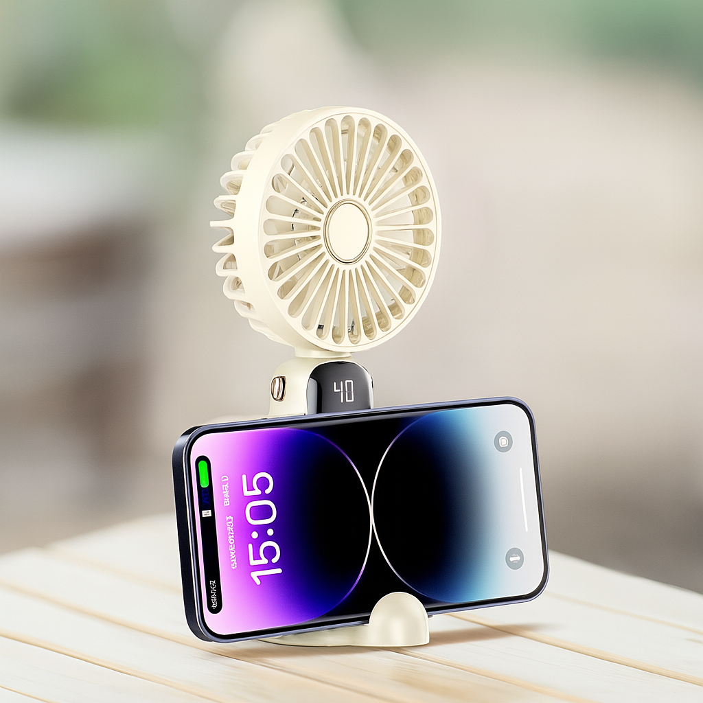 Ventilateur Portable - FlexiCool™ - Blanc