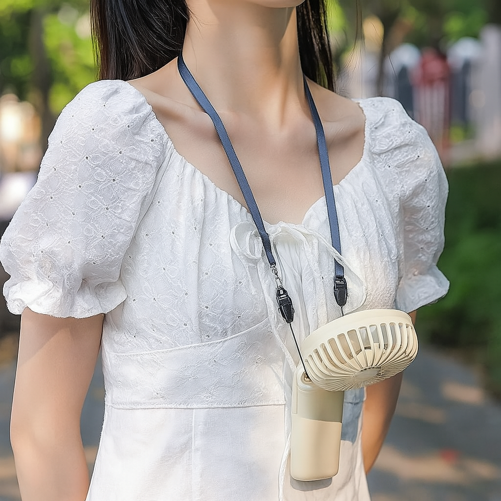 Ventilateur Portable - FlexiCool™ - Blanc