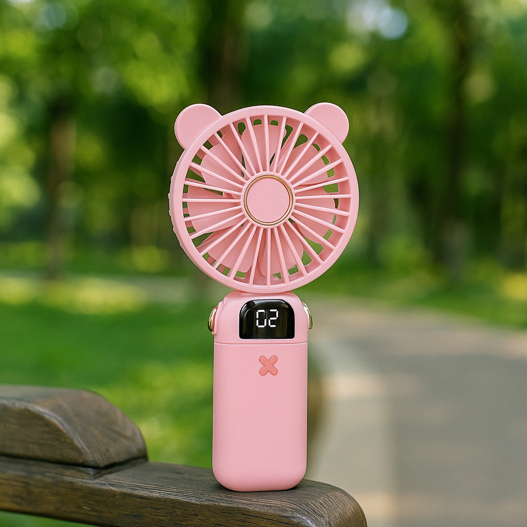 Ventilateur Portable - FlexiCool™ - Rose