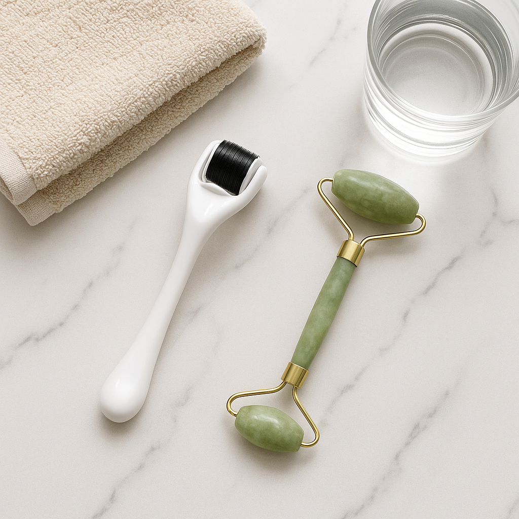 Dermaroller Barbe - BarbeRoll™ - Blanc