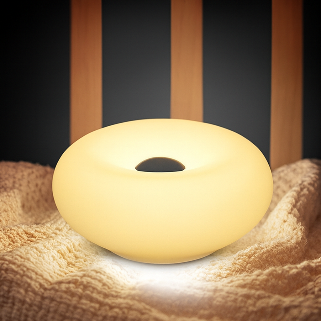 Lampe Donut - ZenAura™ - Blanc