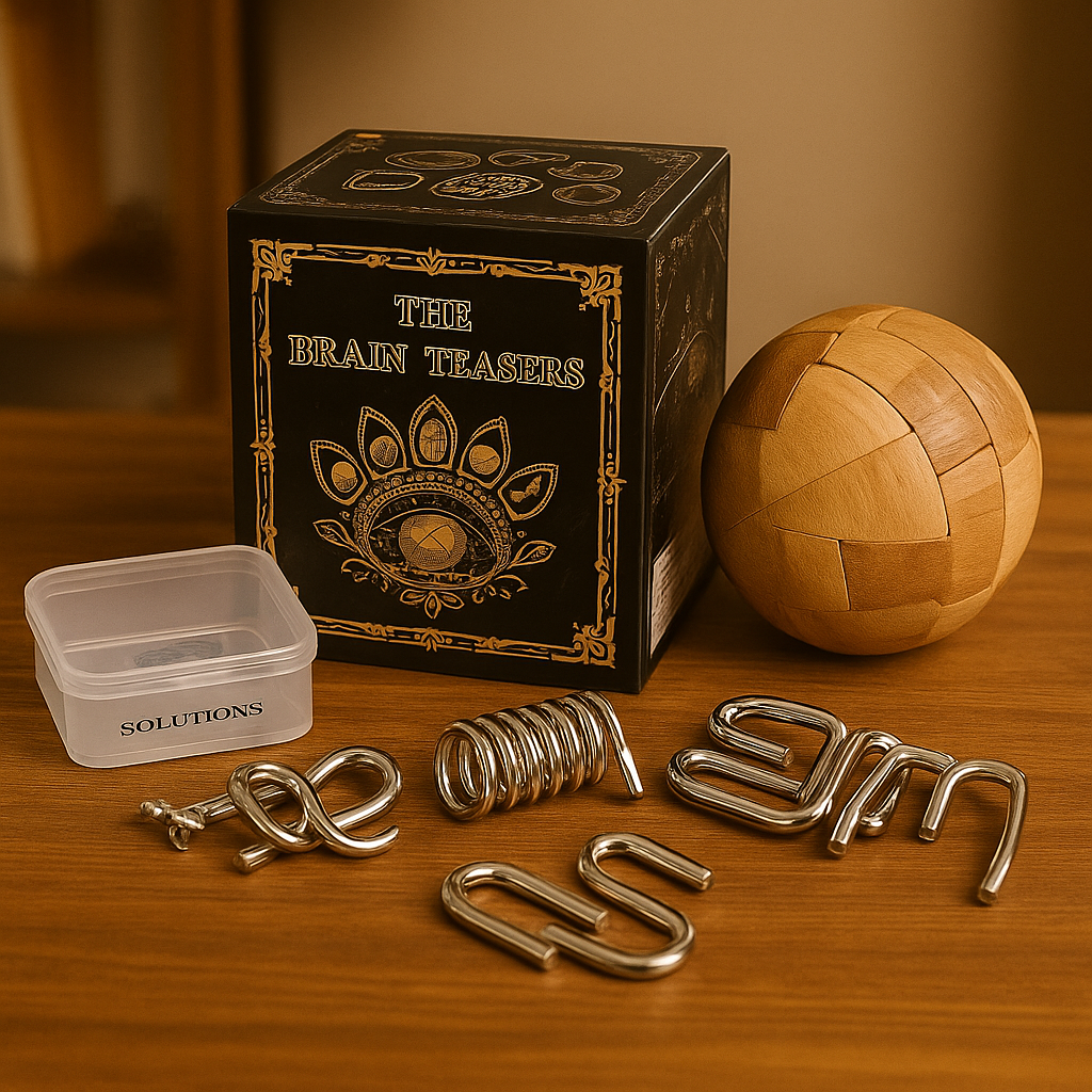 Casse Tête en Bois - LuBanPuzzle™ - Boule Mosaïque