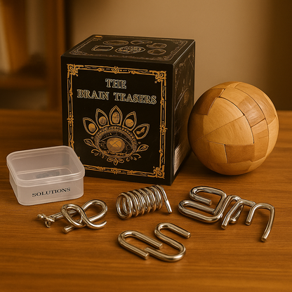 Casse Tête en Bois - LuBanPuzzle™ - Boule Mosaïque