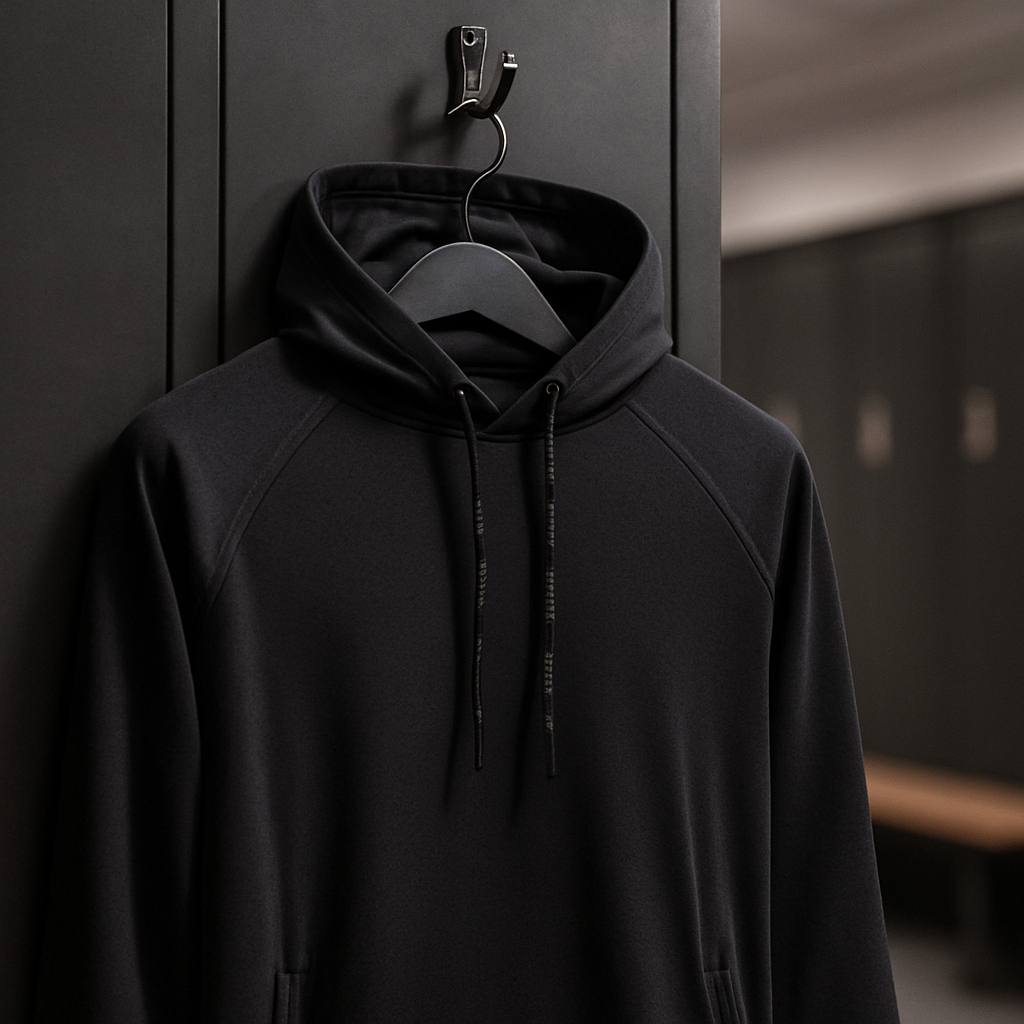 Sweat à Capuche Homme - PowerFit™ - Noir