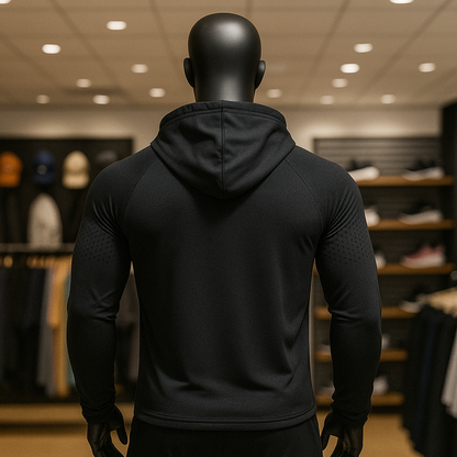 Sweat à Capuche Homme - PowerFit™ - Noir