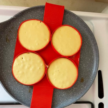 Moule pour Pancakes - FlipShape™ - Rond x4