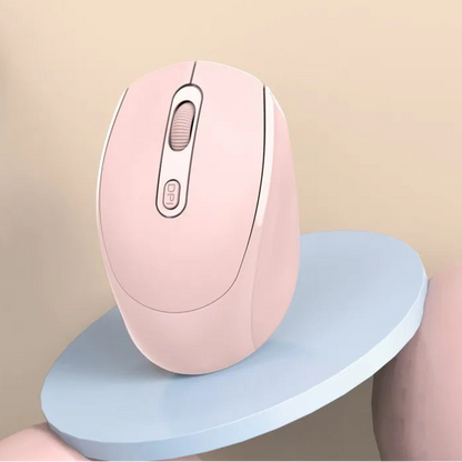 Souris Ergonomique Sans Fil - ErgoSilent™ - Rose