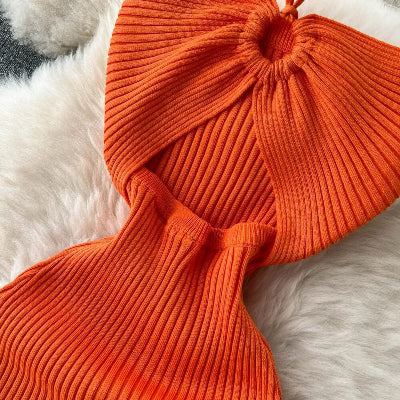 Robe - CurveKnit™ - Orange