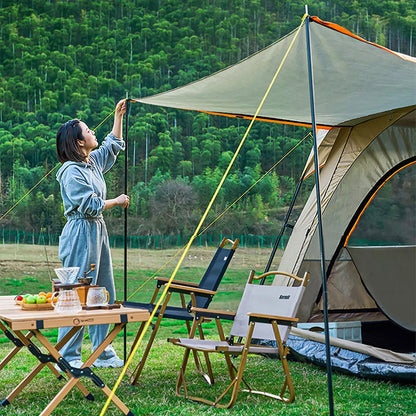 Tente de Camping - AllSeasonTent™ - Beige & Orange