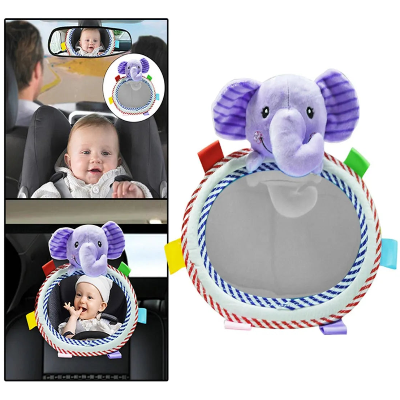 Miroir Voiture Bébé - SweetMirror™ - Elephant