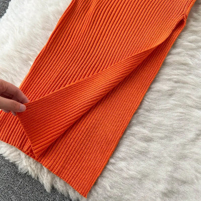 Robe - CurveKnit™ - Orange