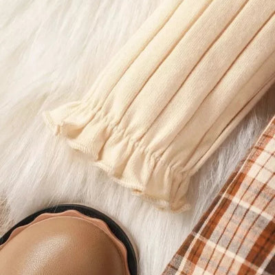 Robe Fille - MiniChicDress™ - Beige