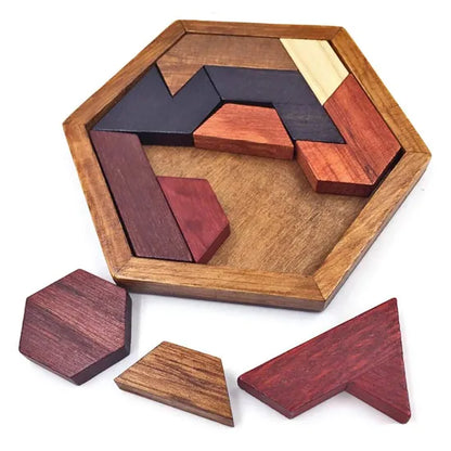 Puzzle en Bois - HexaLogic™ - Bois