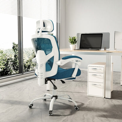 Chaise Ergonomique - ZenPosture™ - Bleu