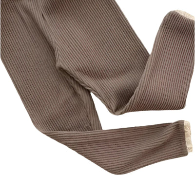 Pantalon dentelle - LaceBloom™ - Café