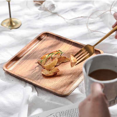 Plateau en Bois - AcaciaTray™ - Carré
