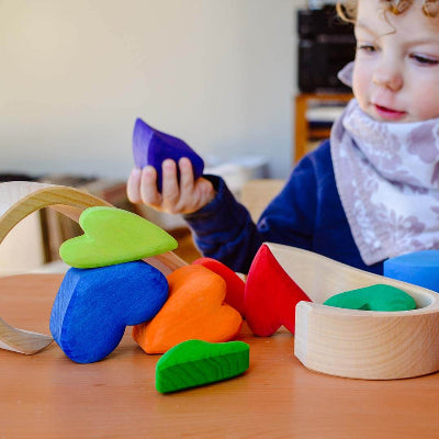 Jouet En Bois - RainbowWoodBlocks™