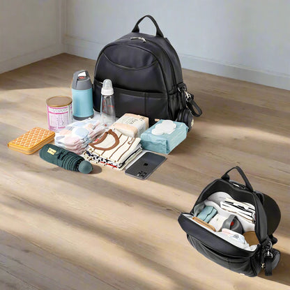 Sac à Langer - BlackDiaperBackpack™ - Noir