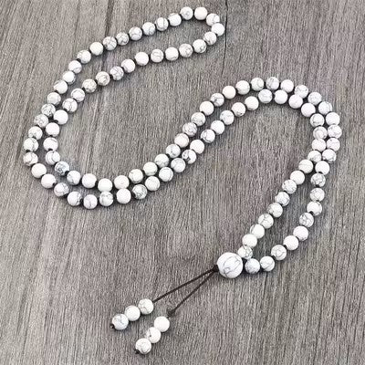 PrayerStone™ - Howlite blanche