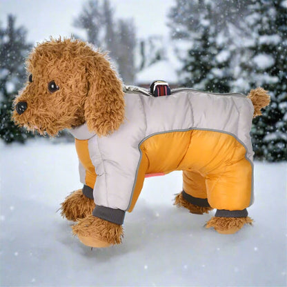 Doudoune pour Chien - WinterDogWarmJacket™ - Gris