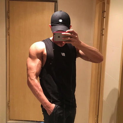 Débardeur homme sport - BodybuildingTankTops™ - Noir