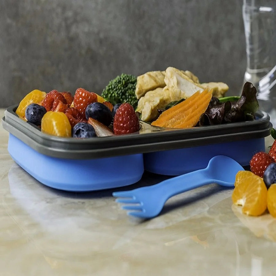 Boite de Conservation Alimentaire - CollapsibleLunchBox™ - Bleu