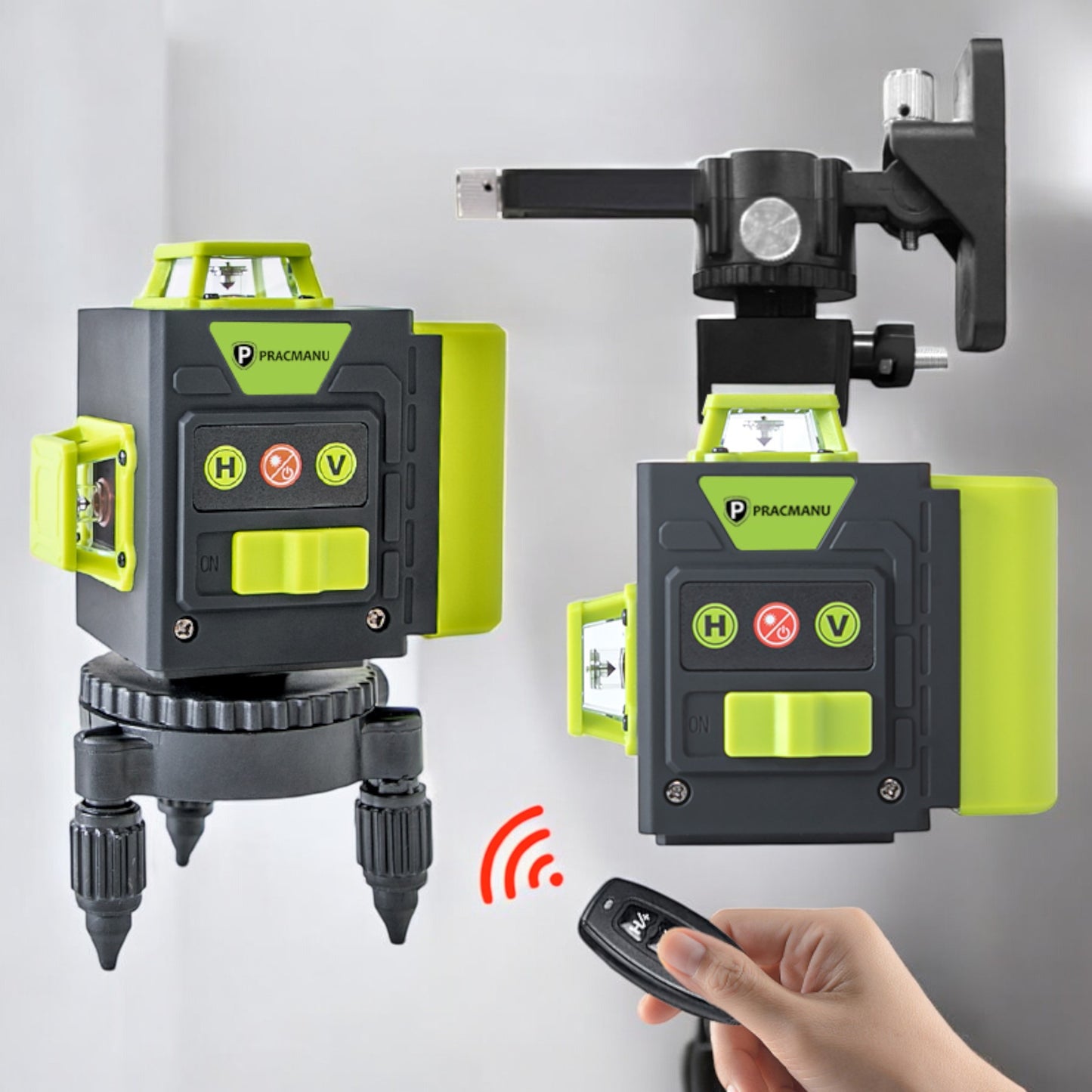 Niveau Laser - MiniLaserMeter™ - Gris & Vert