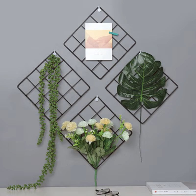 Rangement Mural - ClutterGrid™ - Grille Noire