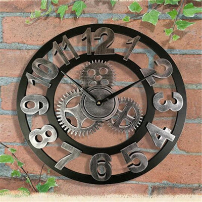 Horloge Murale - RetroWallClock™ - Bronze