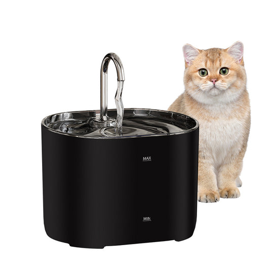 FONTAINE A EAU CHAT - WhiskerFountain™ - Noir