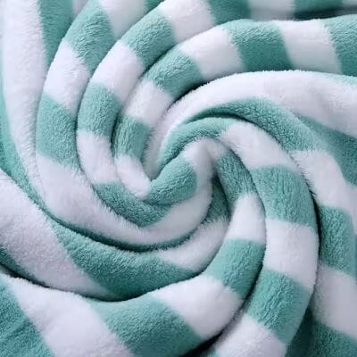 Serviette Microfibre - PetTowel™ - Rayures Menthe Douce