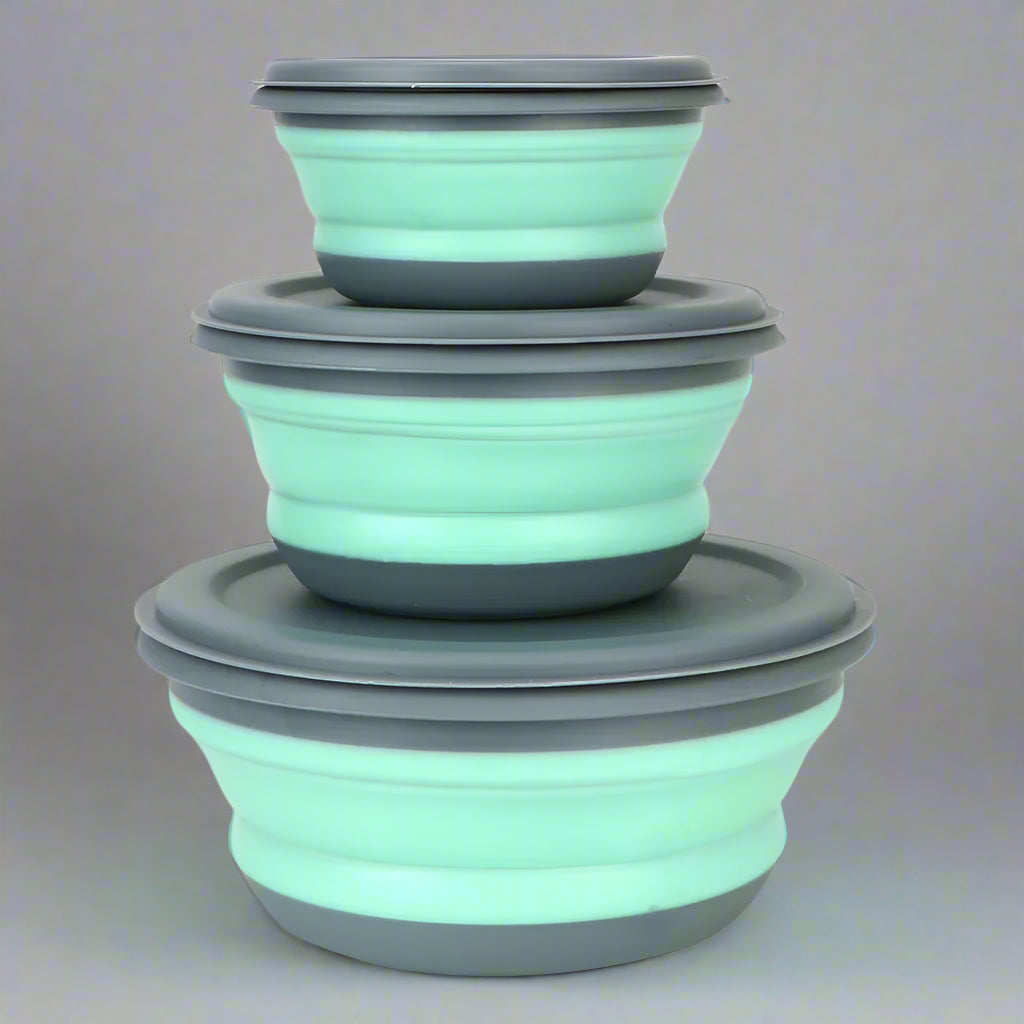 Boite de Conservation Alimentaire - FoldableLunchBox™ - Cyan