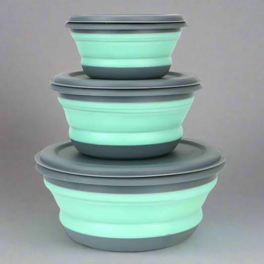 Boite de Conservation Alimentaire - FoldableLunchBox™ - Cyan