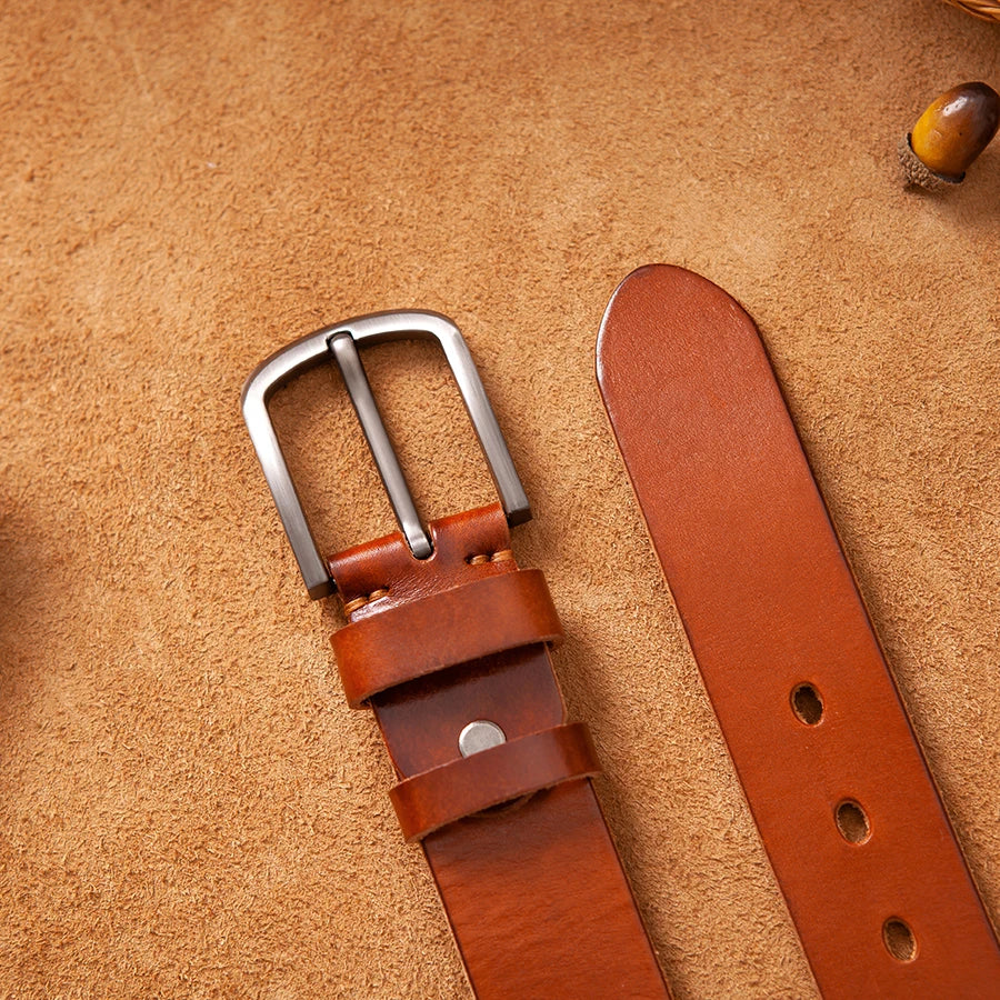 Ceinture en Cuir - BeltHeritage™ - Marron