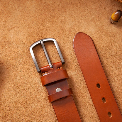 Ceinture en Cuir - BeltHeritage™ - Marron