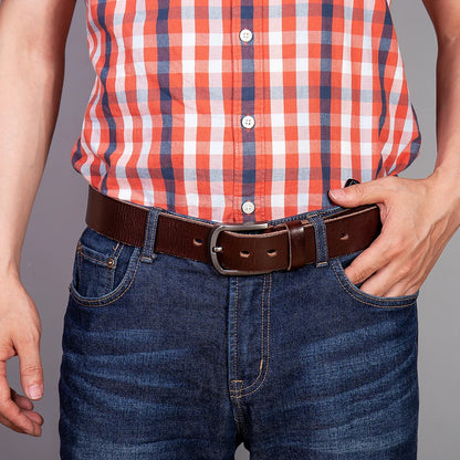 Ceinture en Cuir - BeltHeritage™ - Caffé