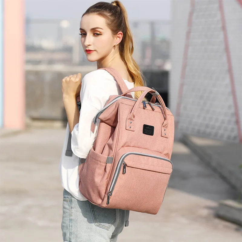 Sac à Langer - MummyGoPack™ - Rose