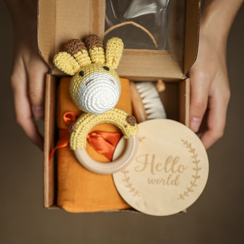 Coffret Naissance - CuddleSet™ - Girafe