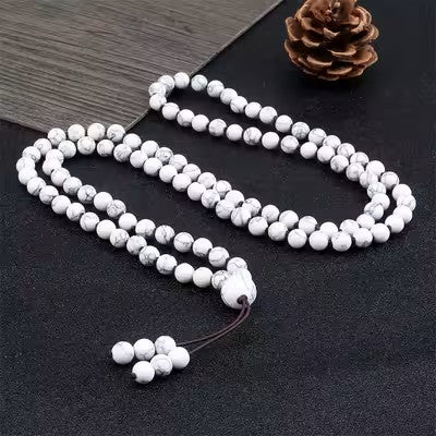 PrayerStone™ - Howlite blanche