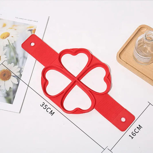 Moule pour Pancakes - FlipShape™ - Cœur x4
