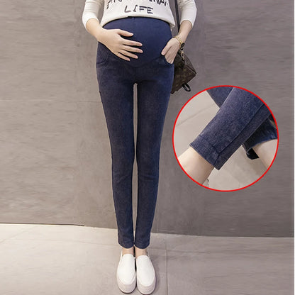 Pantalon Grossesse - MaternityJeansPants™ - Bleu simple