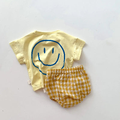 Ensemble Bebe - CarréDouceur™ - Jaune