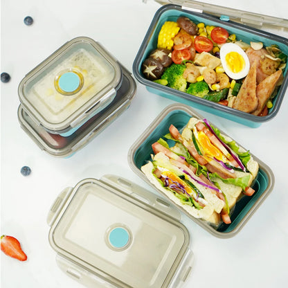 Boite de Conservation Alimentaire - SiliconeLunchBox™ - Bleu