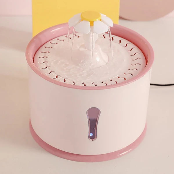 Fontaine à Eau pour Chat - CatLEDFountain™ - Rose