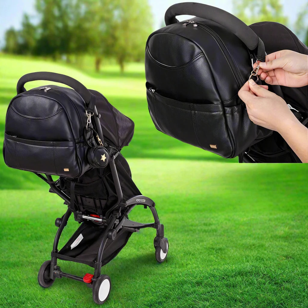 Sac à Langer - BlackDiaperBackpack™ - Noir