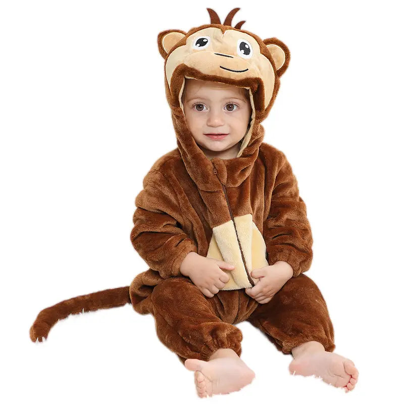 Pyjama Bebe - FluffyToddler™ - Singe