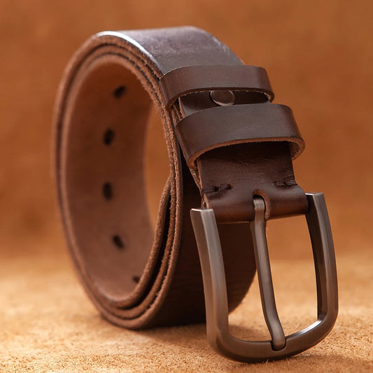 Ceinture en Cuir - BeltHeritage™ - Caffé