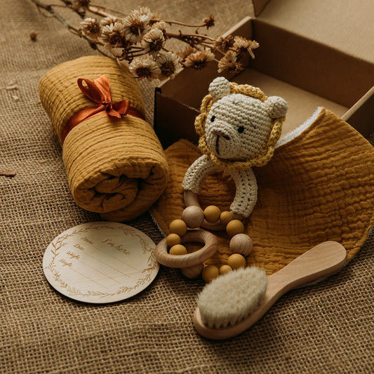Coffret Naissance - CuddleSet™ - Lion